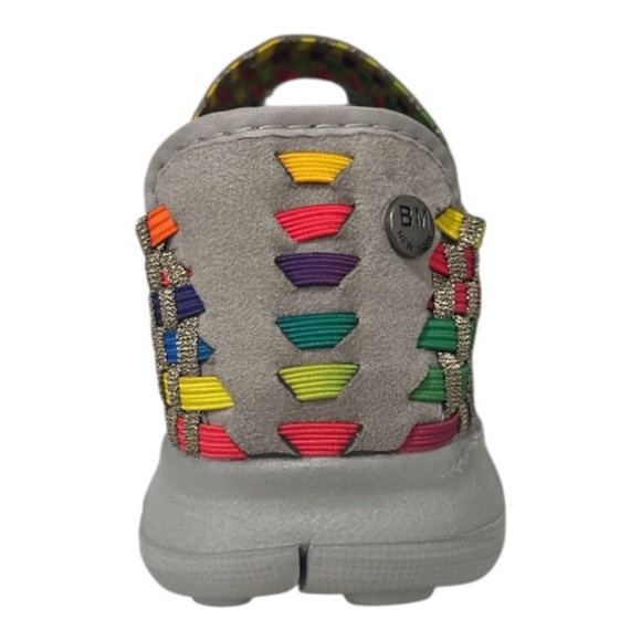 Bernie Mev Comfi Wedge Sandals Bronze Multi Elastic Comfort Lightweight - NWB - Picture 5 of 6